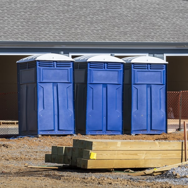 how do you ensure the portable restrooms are secure and safe from vandalism during an event in Turtle Lake ND